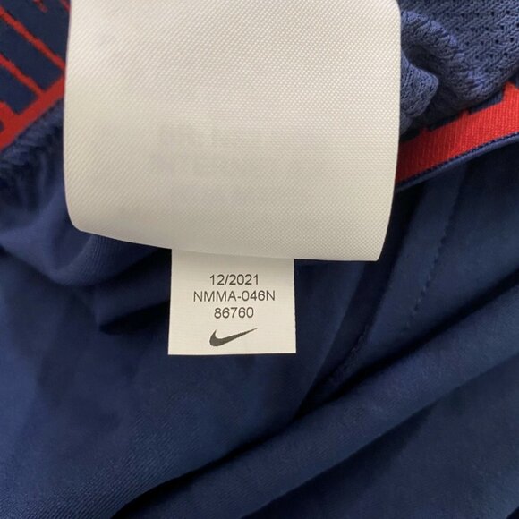 Nike Atlanta Braves Mens Medium Prime Time Logo Dri-Fit Practice Shorts New - Picture 10 of 10